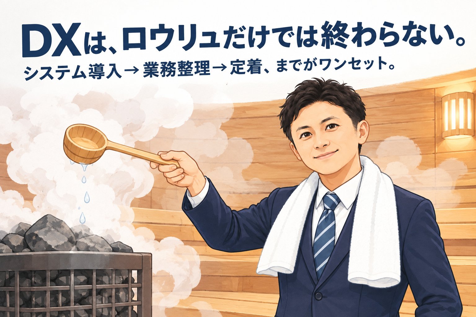 DXはロウリュだけでは終わらない
